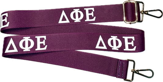 Delta Phi Epsilon Sorority Strap--Fundraiser