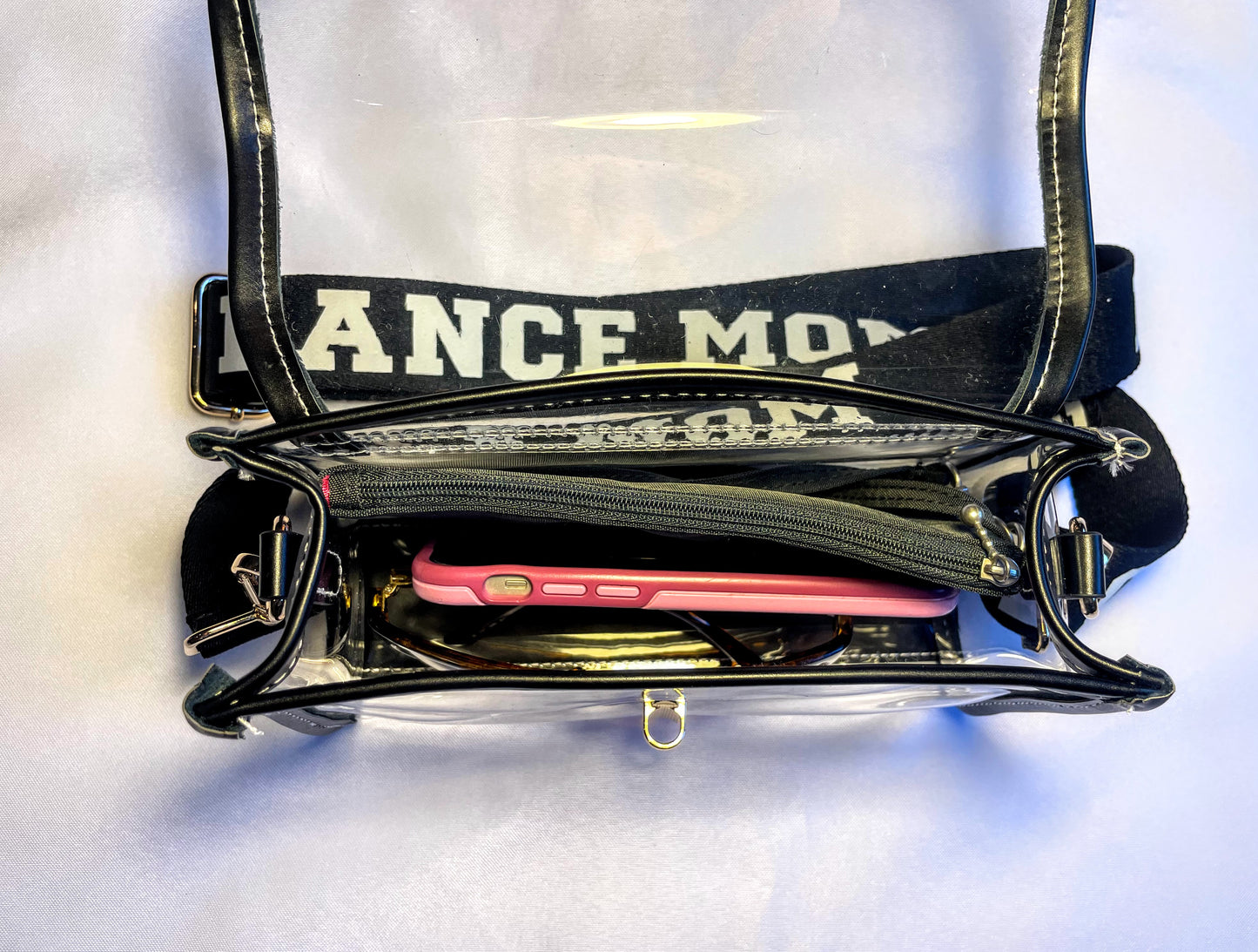 Clear Stadium Saddle Bag