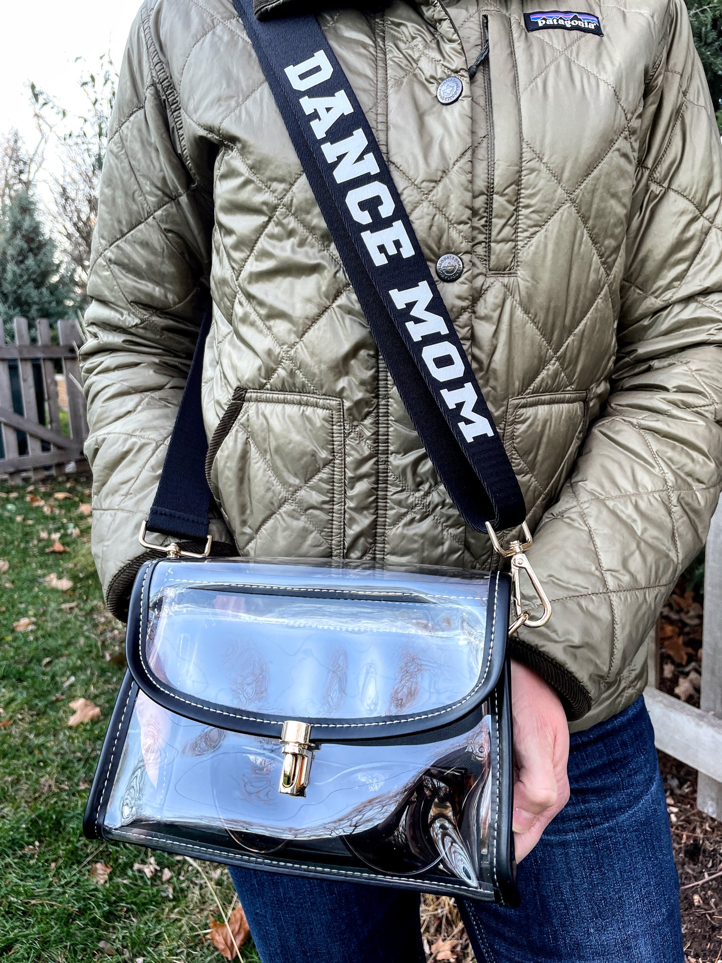 Clear Stadium Saddle Bag