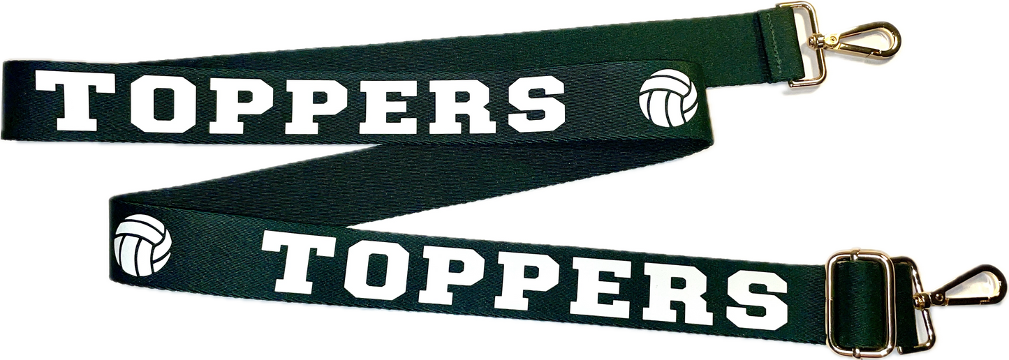 Glenbard West HS Toppers Volleyball Strap