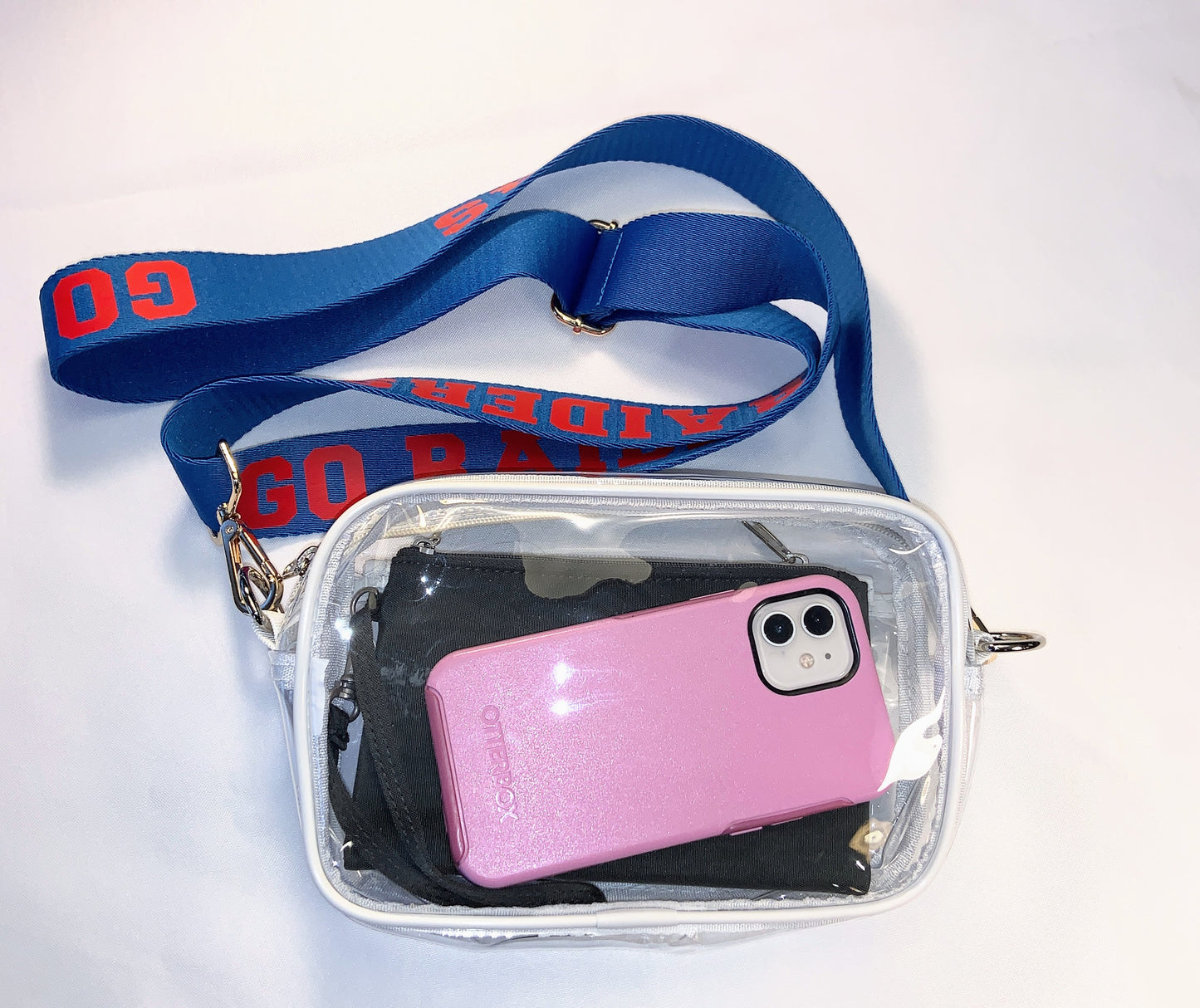 Clear Stadium Camera Bag, 2 Colors Available